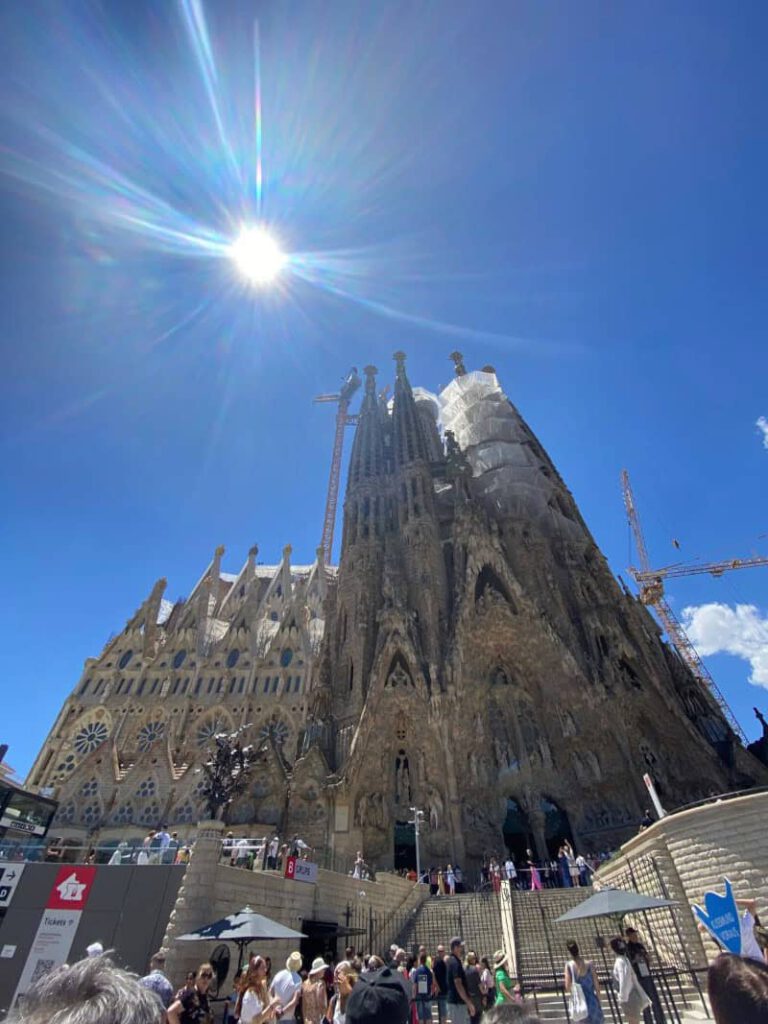 Sagrada Familia beliebteste Sehenswürdigkeit Barcelonas
